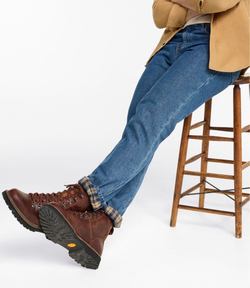 Men's Double L® Jeans, Classic Fit, Flannel-Lined