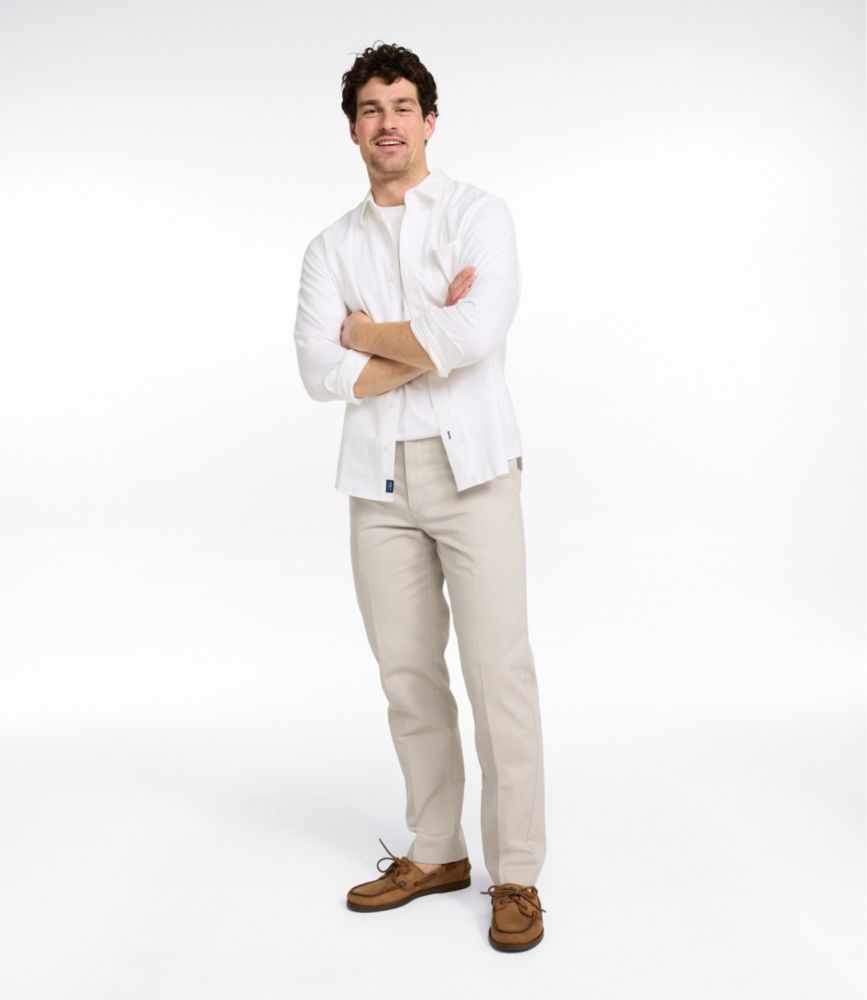 Men's Wrinkle-Free Double L® Chinos, Classic Fit, Plain Front
