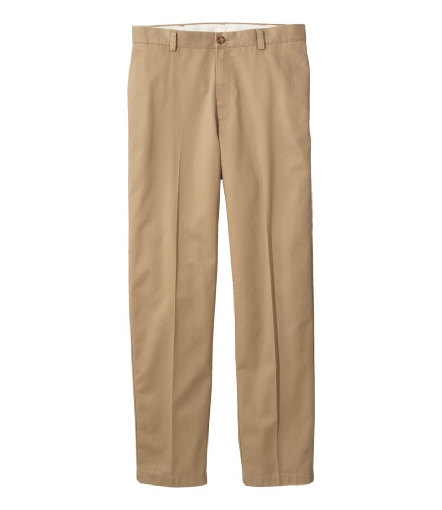 Men's Wrinkle-Free Double L® Chinos, Classic Fit, Plain Front