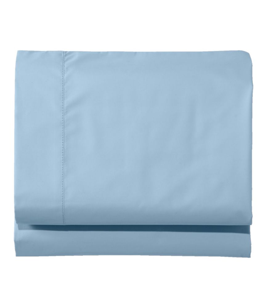 Home and Adventure 280-Thread-Count Pima Cotton Percale Sheet, Flat for Bedroom Entryway and Everyday Home Comfort