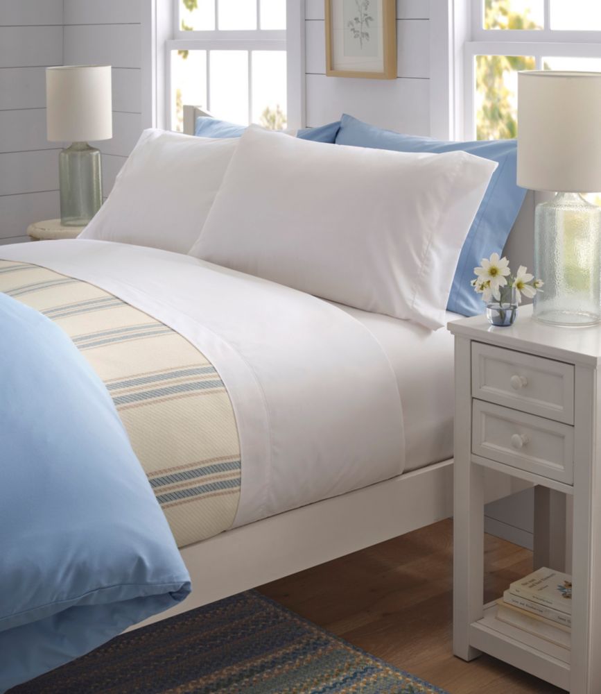 280-Thread-Count Pima Cotton Percale Sheet, Flat