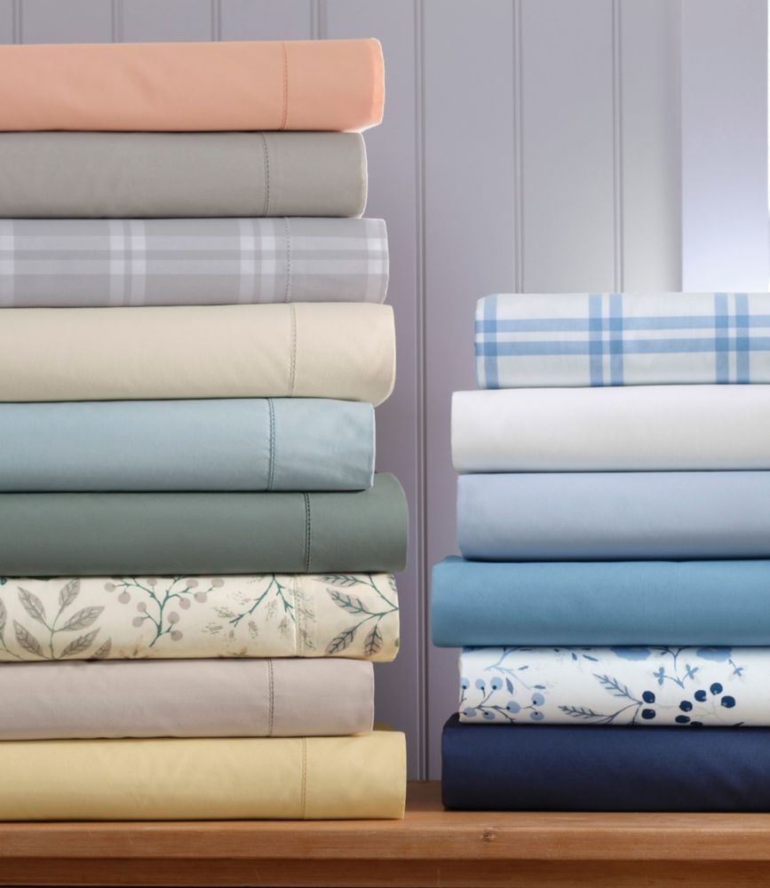 280-Thread-Count Pima Cotton Percale Sheet, Flat