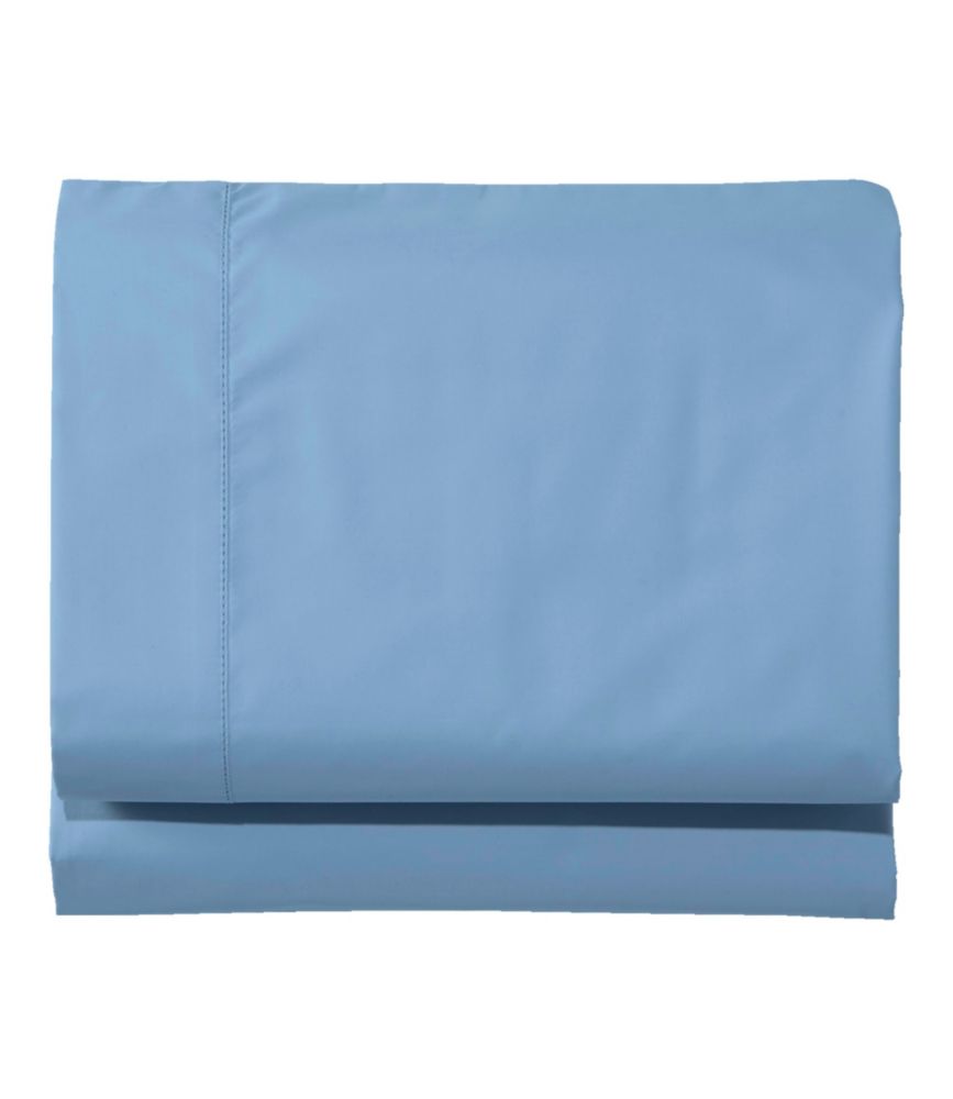 Home and Adventure 280-Thread-Count Pima Cotton Percale Sheet, Flat for Bedroom Entryway and Everyday Home Comfort