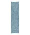All-Weather Braided Runner, Concentric Pattern Rectangular