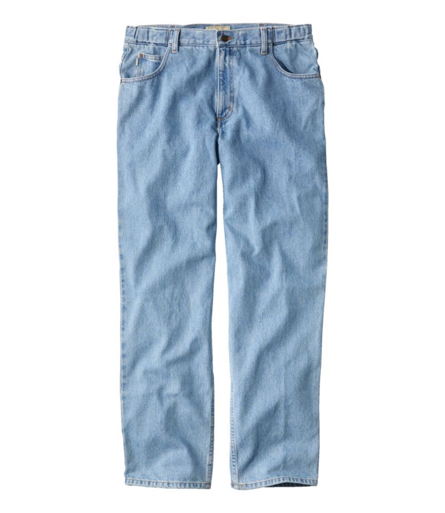 Travel and Trail Men s Double L�� Jeans, Natural Fit, Hidden Comfort for Everyday Wear Layering Travel and Outdoor Activities