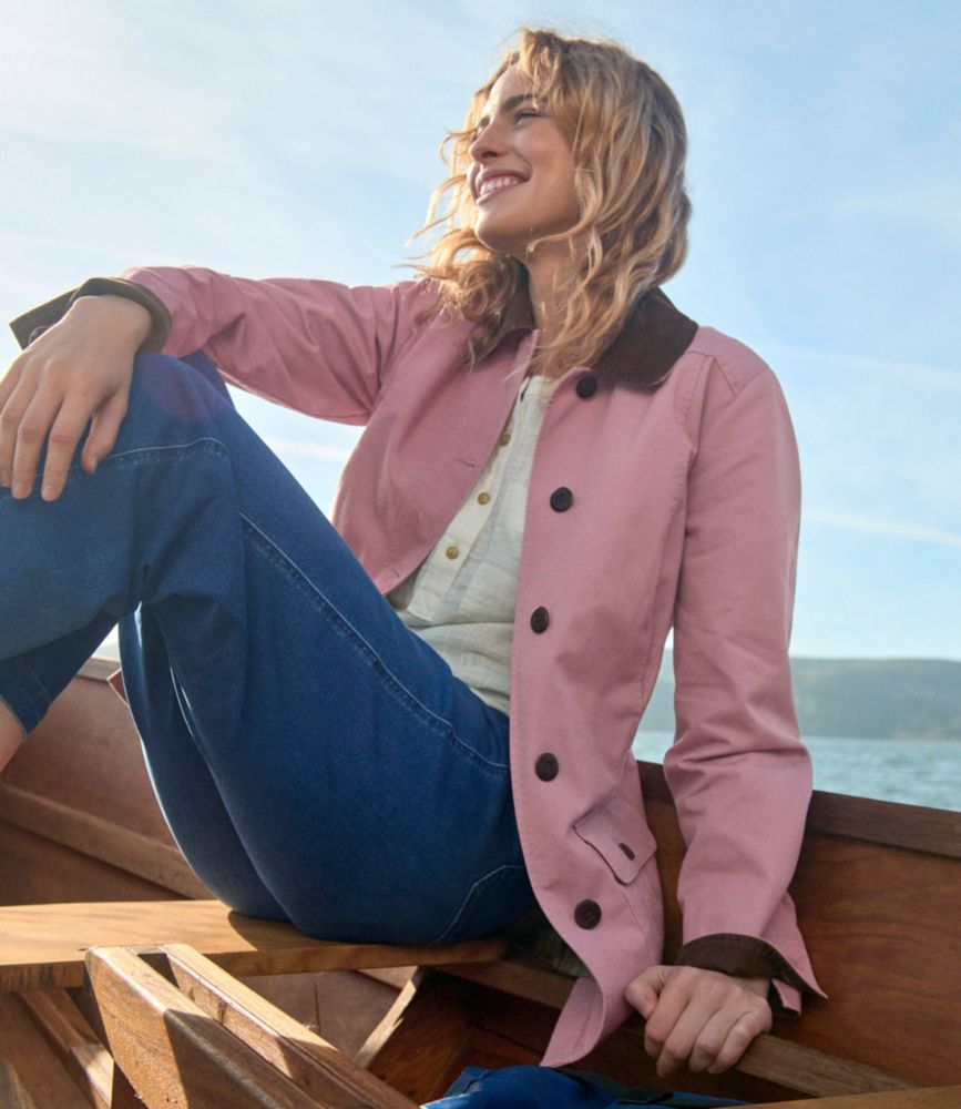 Women's Adirondack Barn Coat, Flannel-Lined