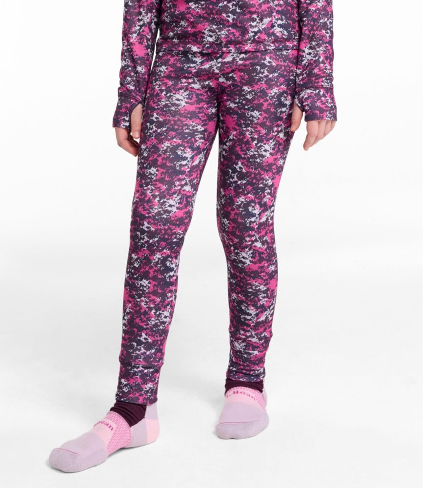 Kids' Wicked Warm Midweight Long Underwear, Pants Print