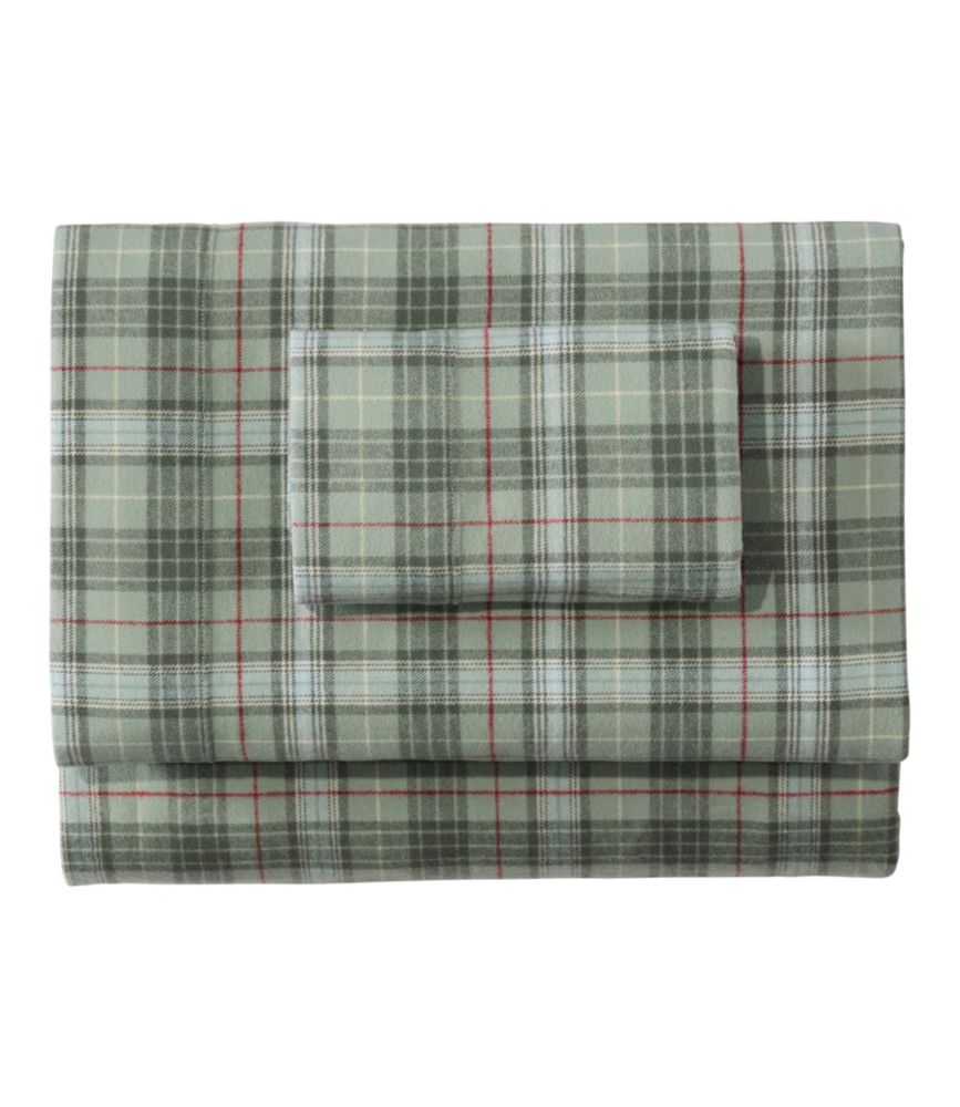 Outdoor Ready Heritage Chamois Flannel Sheet Collection, Plaid for Bedroom Entryway and Everyday Home Comfort
