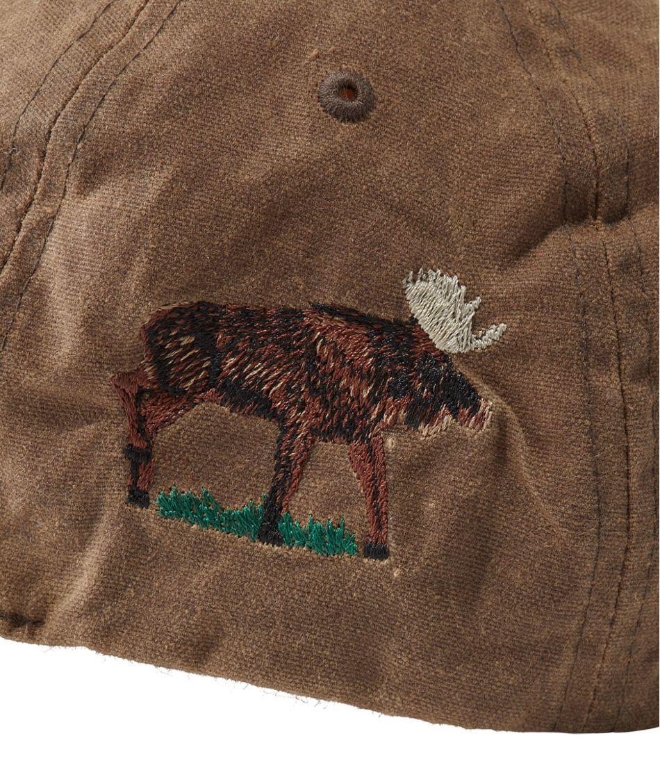 Adults' MIF&W Waxcloth Hat, Moose