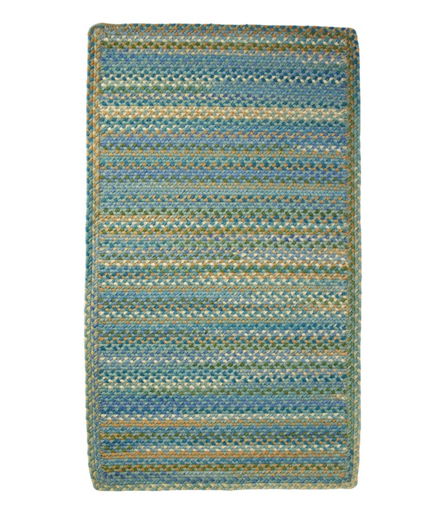 Everyday Outdoor L.L.Bean Braided Wool Rug, Horizontal Braid for Bedroom Entryway and Everyday Home Comfort