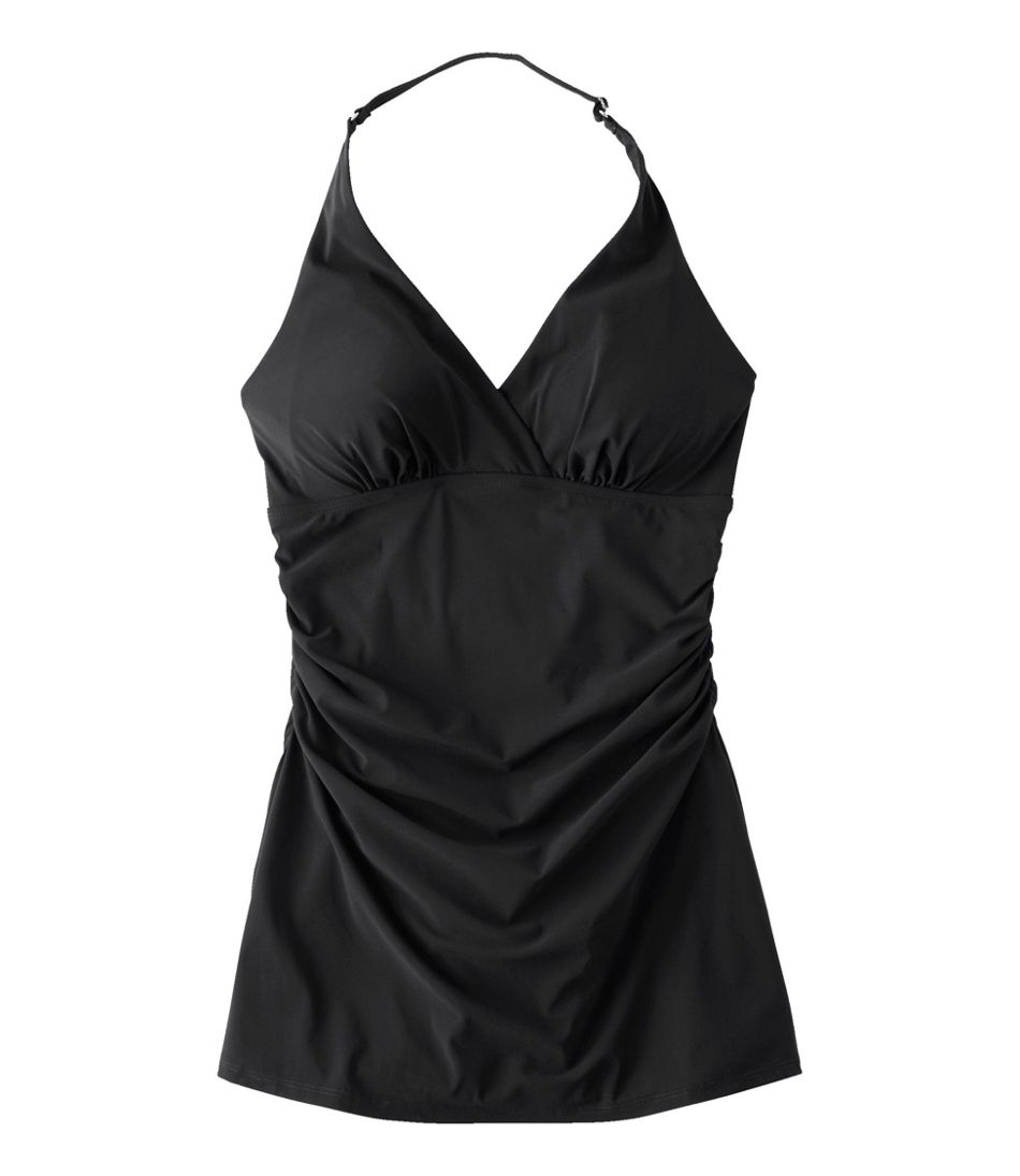 Women's Shaping Swimwear, Clasp Halter Dress