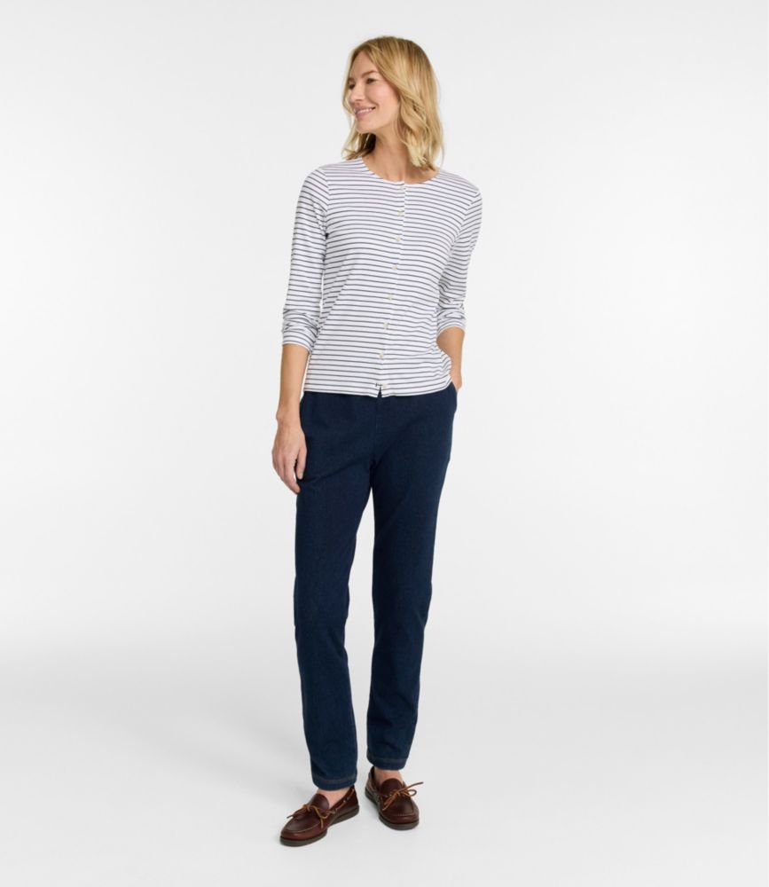 Women's Perfect Fit Pants, Denim Original Tapered Leg