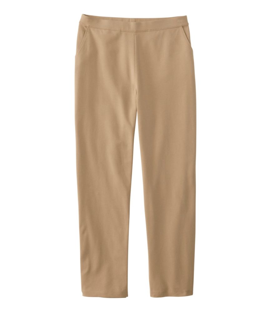 Daily Lifestyle suitable Fit Pants, Straight-Leg Crop for Everyday Wear Layering Travel and Outdoor Activities