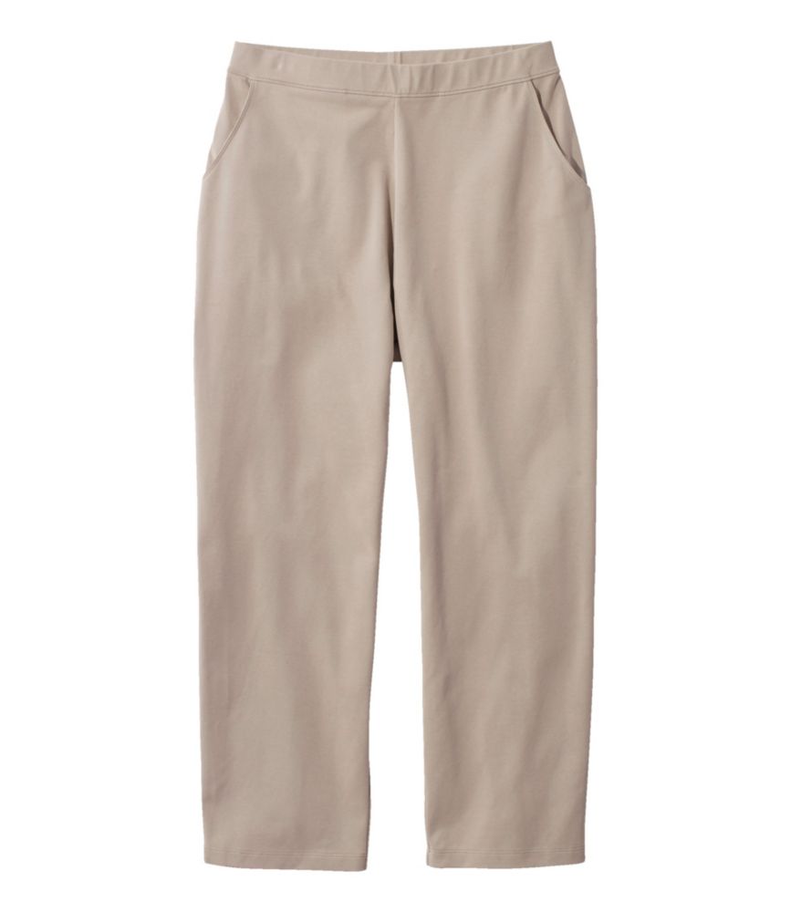 Daily Lifestyle suitable Fit Pants, Straight-Leg Crop for Everyday Wear Layering Travel and Outdoor Activities