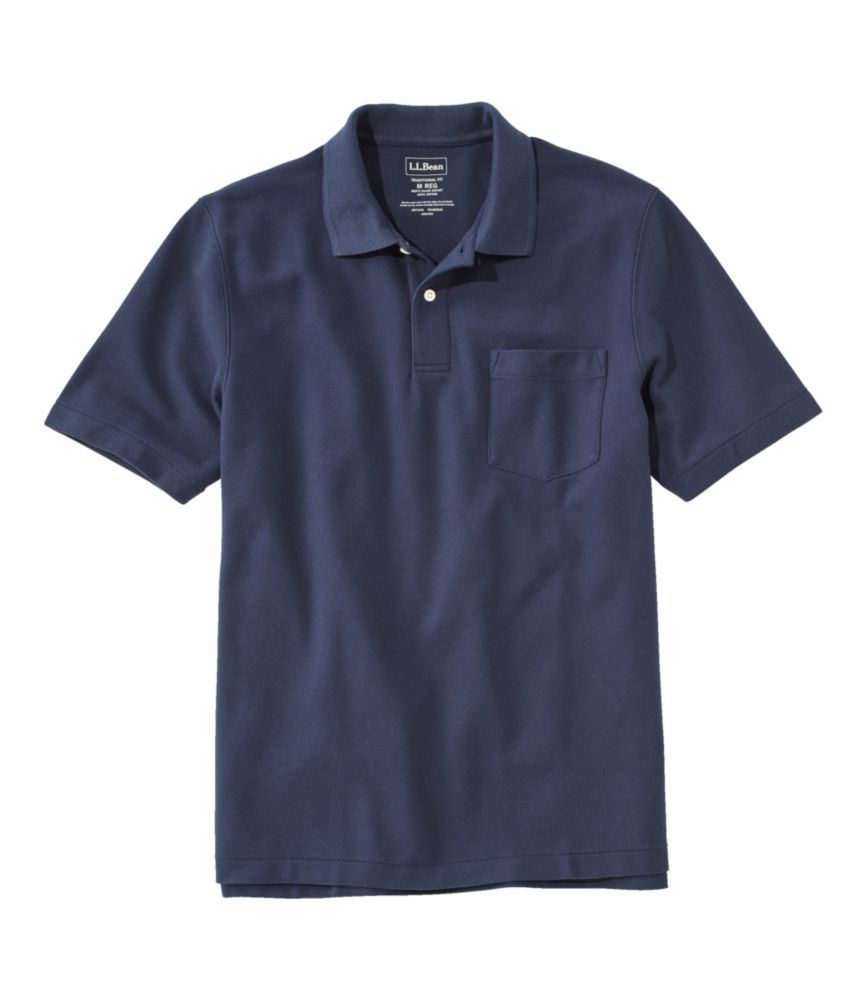 Travel and Trail Men s quality Double L Polo, Hemmed Short-Sleeve with Pocket for Everyday Wear Layering Travel and Outdoor Activities