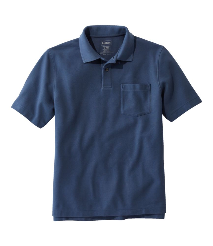 Travel and Trail Men s quality Double L Polo, Hemmed Short-Sleeve with Pocket for Everyday Wear Layering Travel and Outdoor Activities