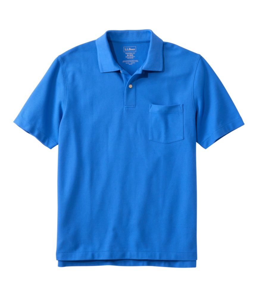 Travel and Trail Men s quality Double L Polo, Hemmed Short-Sleeve with Pocket for Everyday Wear Layering Travel and Outdoor Activities