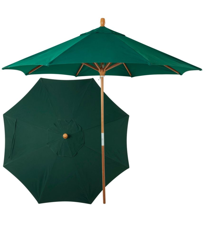 Daily Lifestyle Sunbrella Market Umbrella, Wood for Everyday Living Travel and Outdoor Recreation