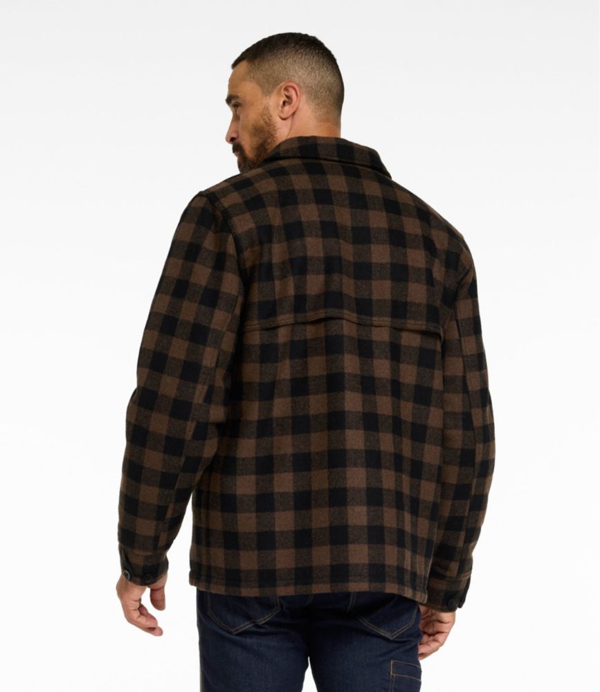 Men's Maine Guide Zip-Front Jac-Shirt with PrimaLoft, Plaid