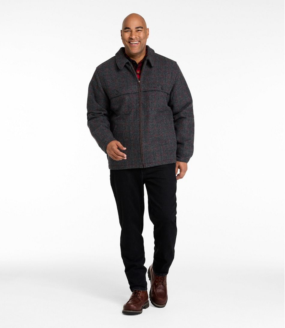 Men's Maine Guide Zip-Front Jac-Shirt with PrimaLoft, Plaid