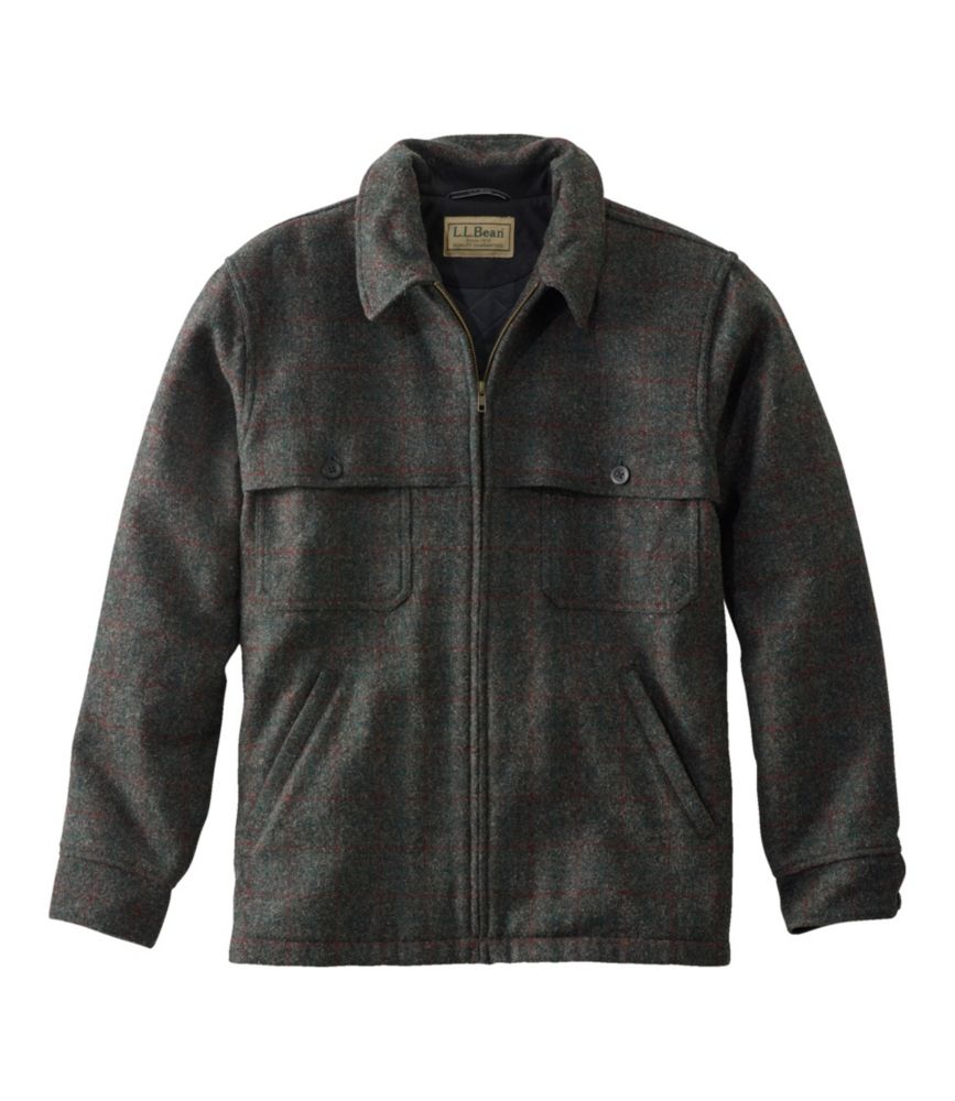 Men's Maine Guide Zip-Front Jac-Shirt with PrimaLoft, Plaid