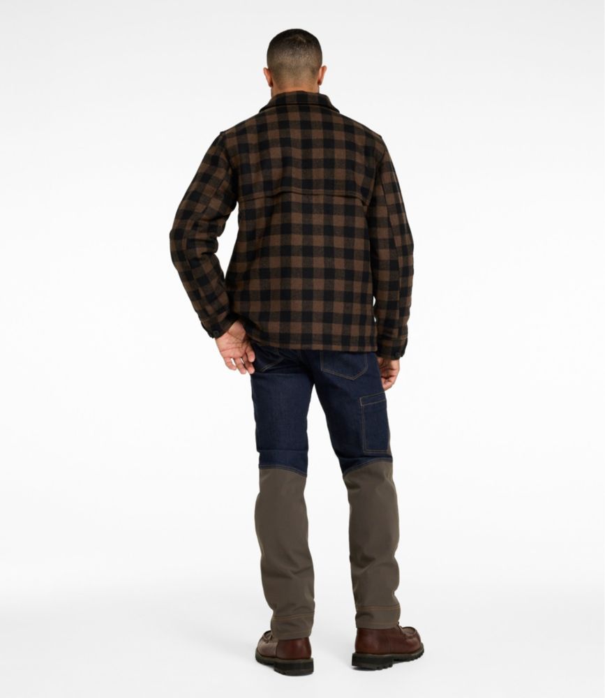 Men's Maine Guide Zip-Front Jac-Shirt with PrimaLoft, Plaid