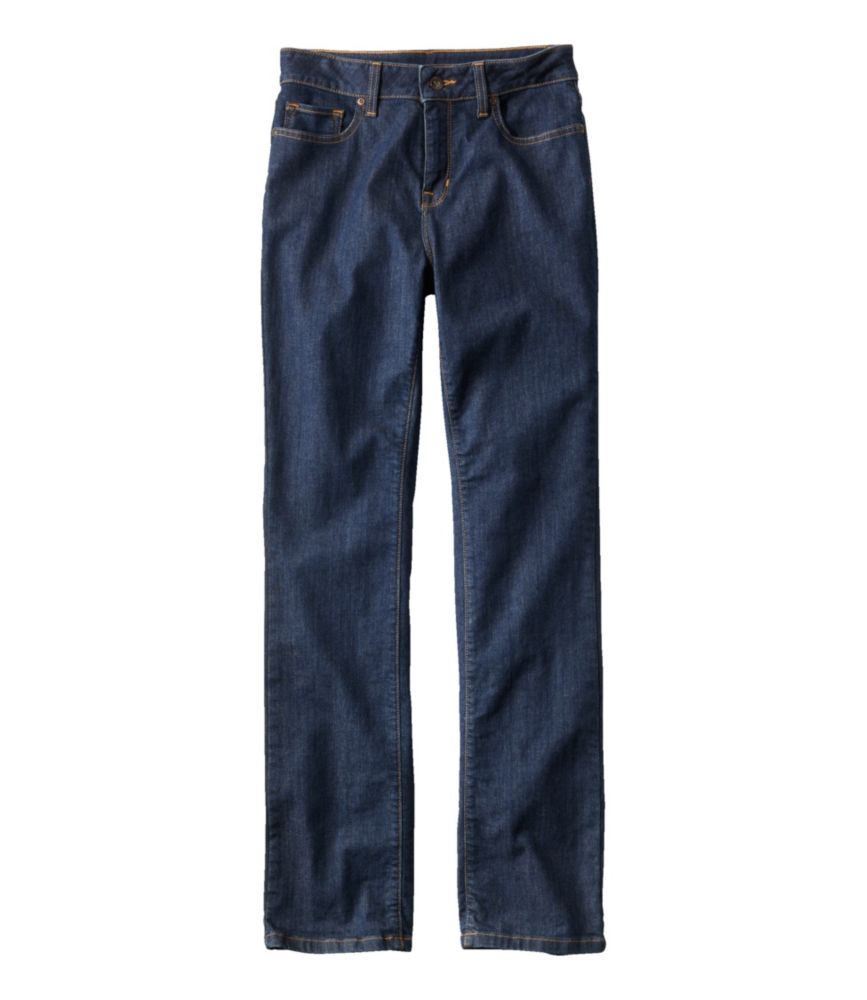 Travel and Trail Women s True Shape Jeans, High-Rise Straight-Leg for Everyday Wear Layering Travel and Outdoor Activities