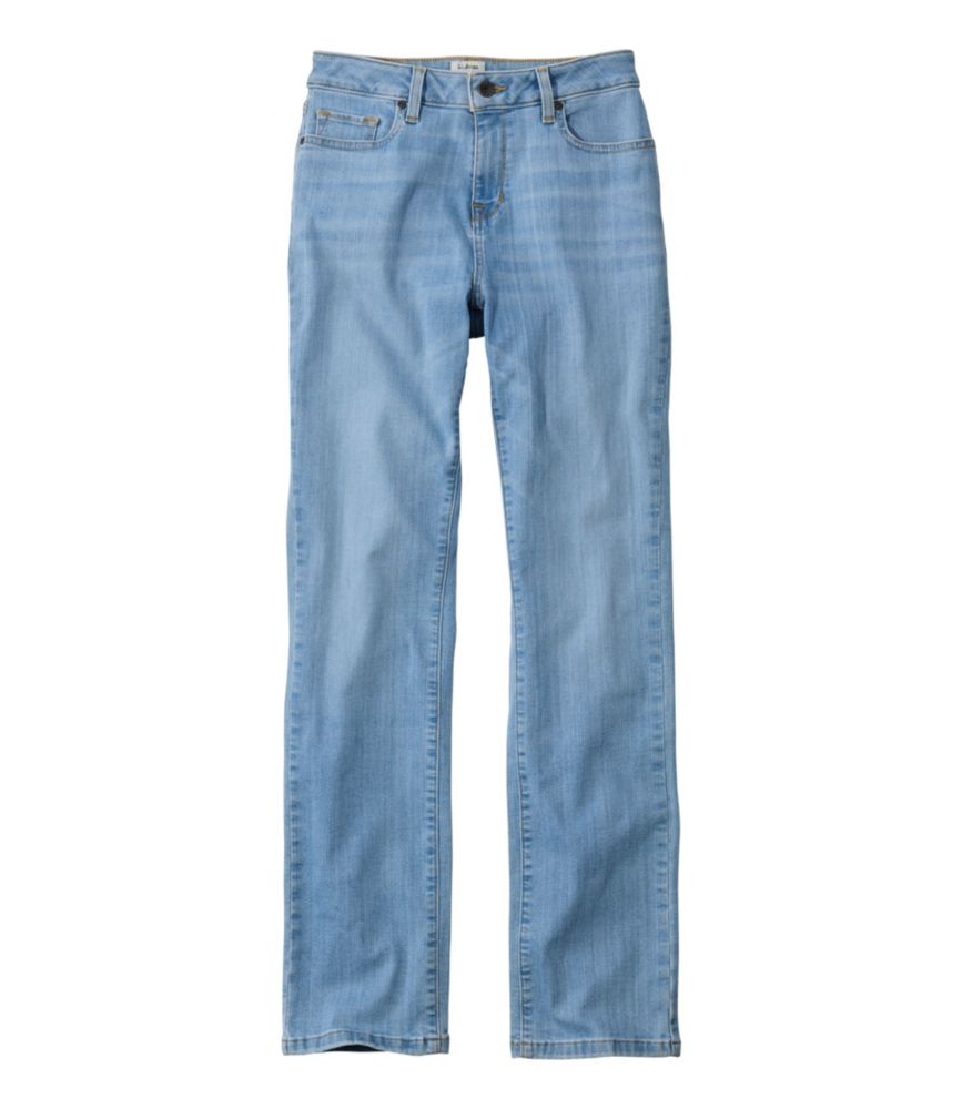 Travel and Trail Women s True Shape Jeans, High-Rise Straight-Leg for Everyday Wear Layering Travel and Outdoor Activities