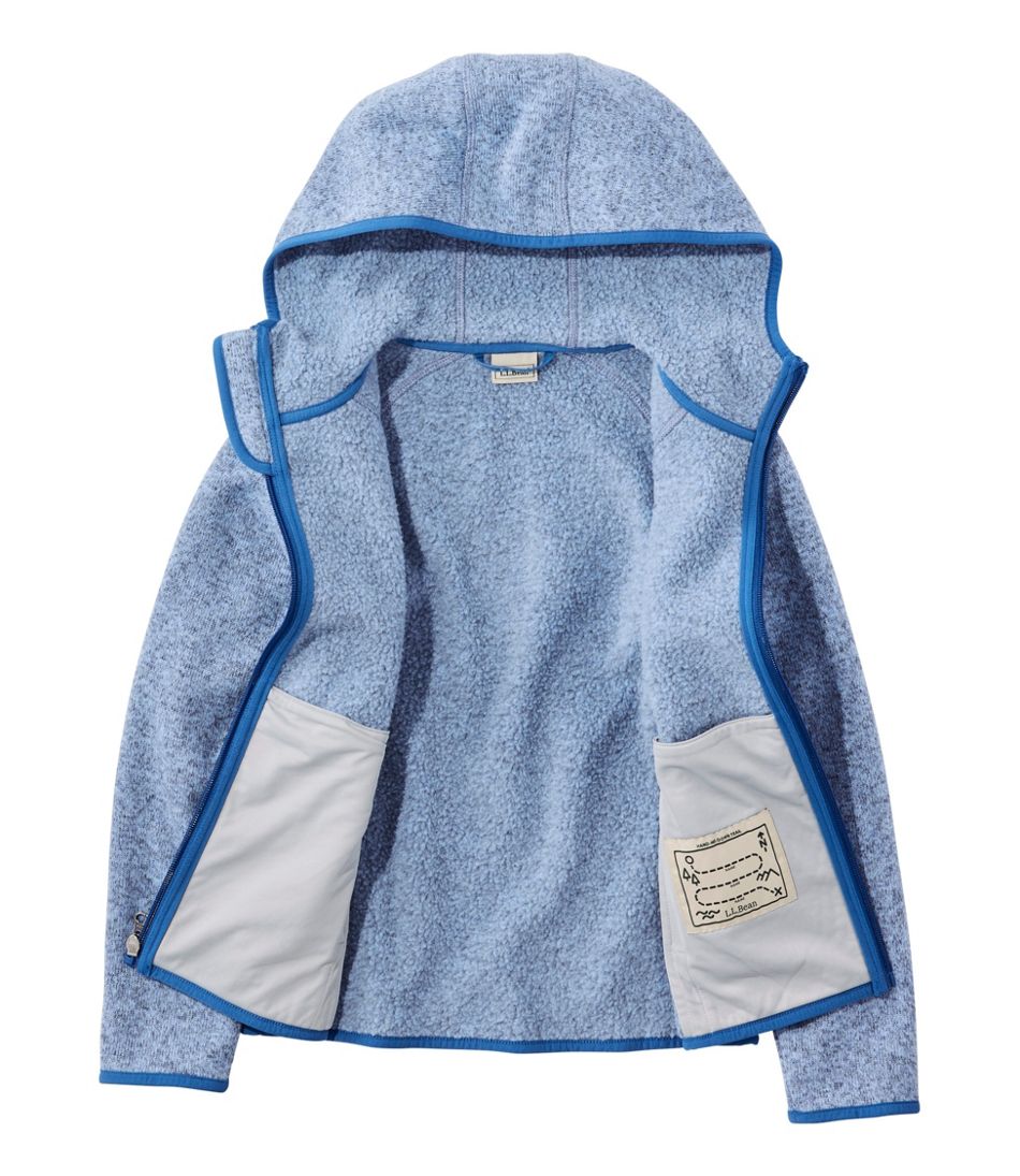 Kids' L.L.Bean Sweater Fleece, Hooded