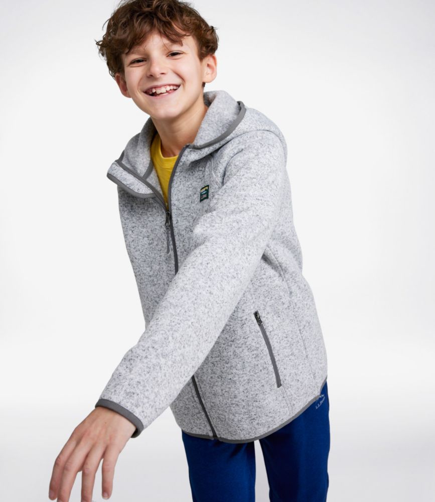 Kids' L.L.Bean Sweater Fleece, Hooded