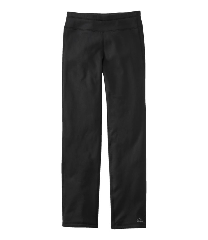 Women's PrimaLoft ThermaStretch Fleece Pants, Mid-Rise Straight-Leg