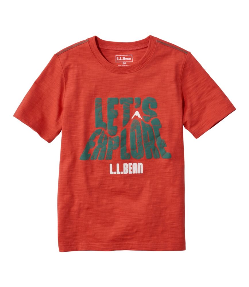 Outdoor Ready Kids Graphic Tee, Glow-in-the-Dark for Everyday Wear Layering Travel and Outdoor Activities