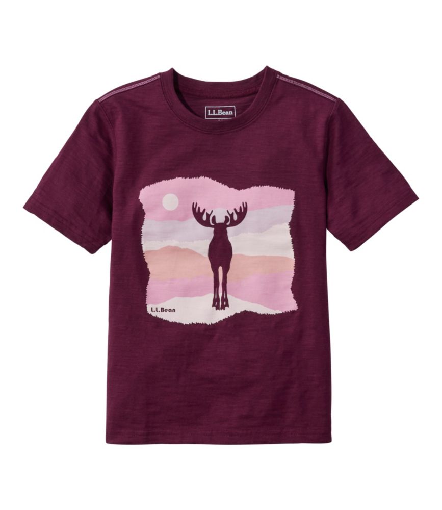 Outdoor Ready Kids Graphic Tee, Glow-in-the-Dark for Everyday Wear Layering Travel and Outdoor Activities