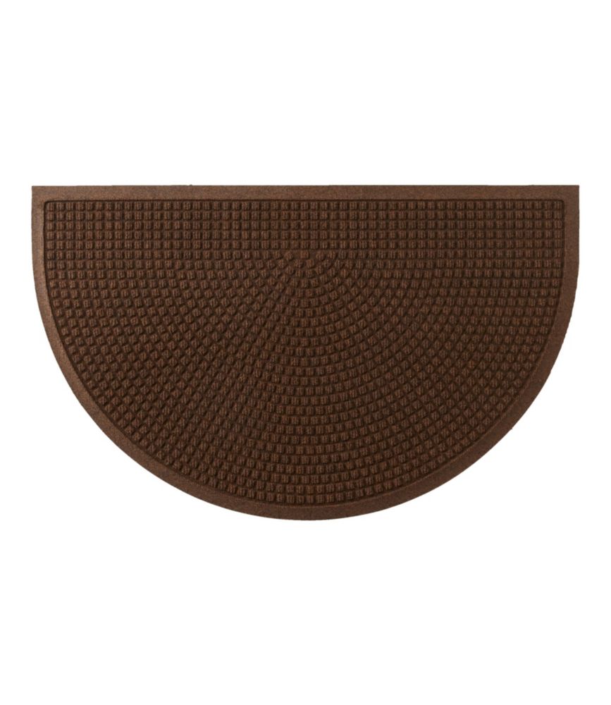 Everyday Outdoor Everyspace Recycled Waterhog Doormat, Half Round for Bedroom Entryway and Everyday Home Comfort