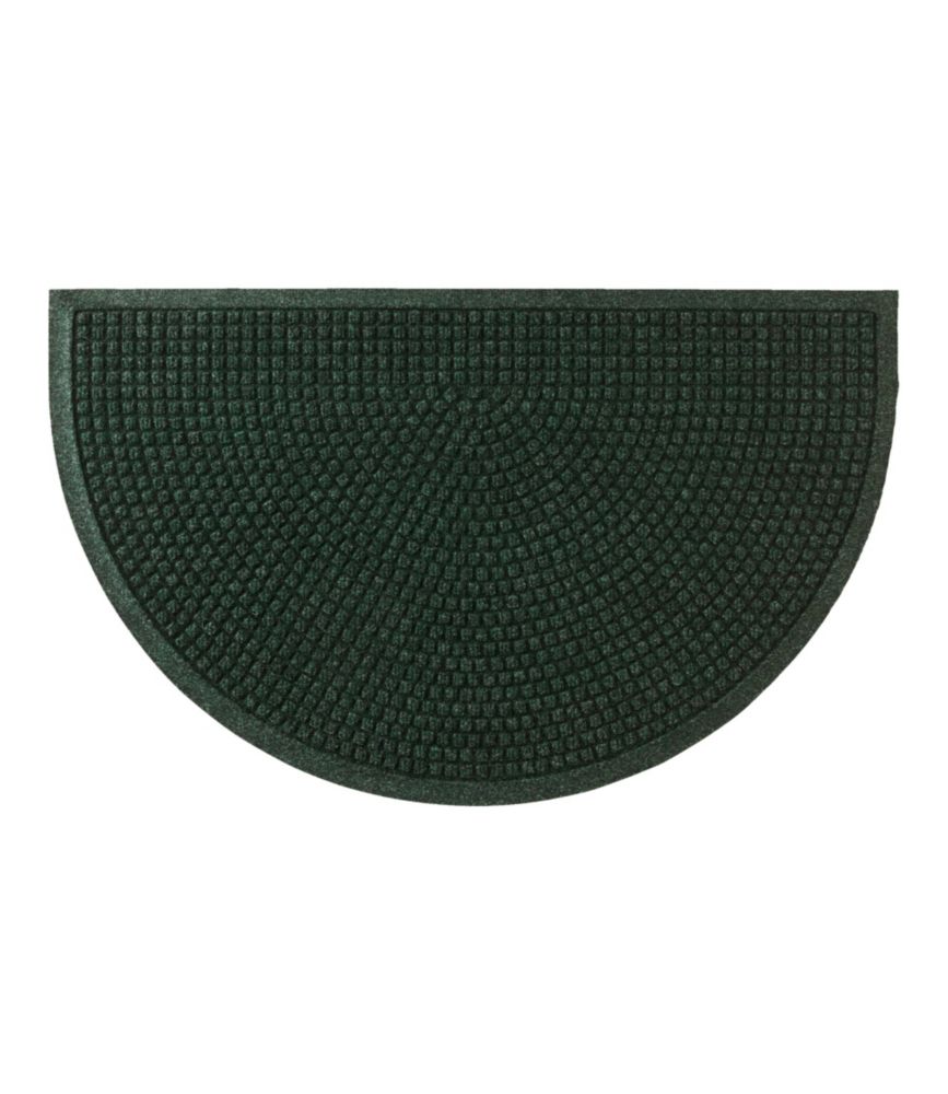 Everyday Outdoor Everyspace Recycled Waterhog Doormat, Half Round for Bedroom Entryway and Everyday Home Comfort
