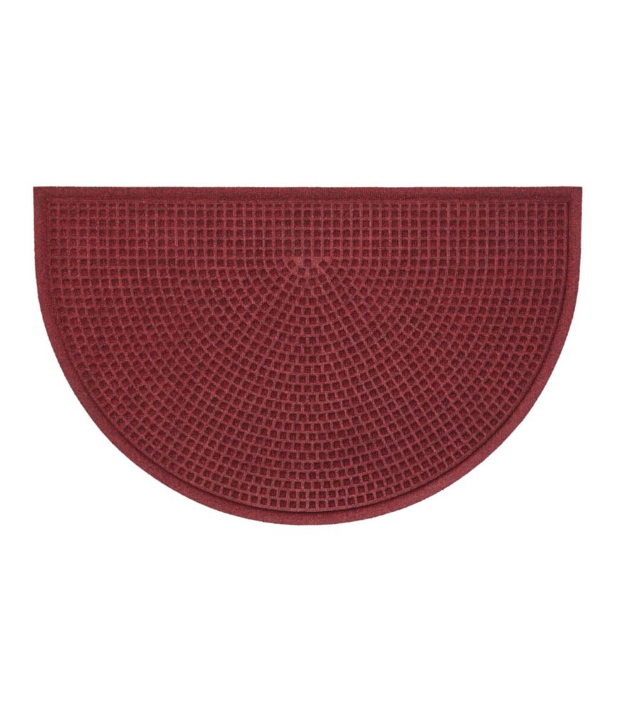 Everyday Outdoor Everyspace Recycled Waterhog Doormat, Half Round for Bedroom Entryway and Everyday Home Comfort