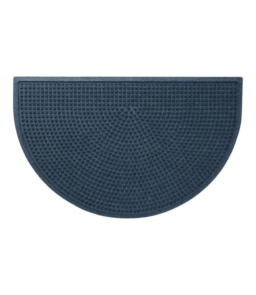 Everyday Outdoor Everyspace Recycled Waterhog Doormat, Half Round for Bedroom Entryway and Everyday Home Comfort