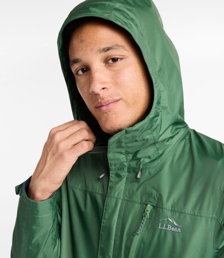 Men's Trail Model Rain Jacket, Fleece-Lined