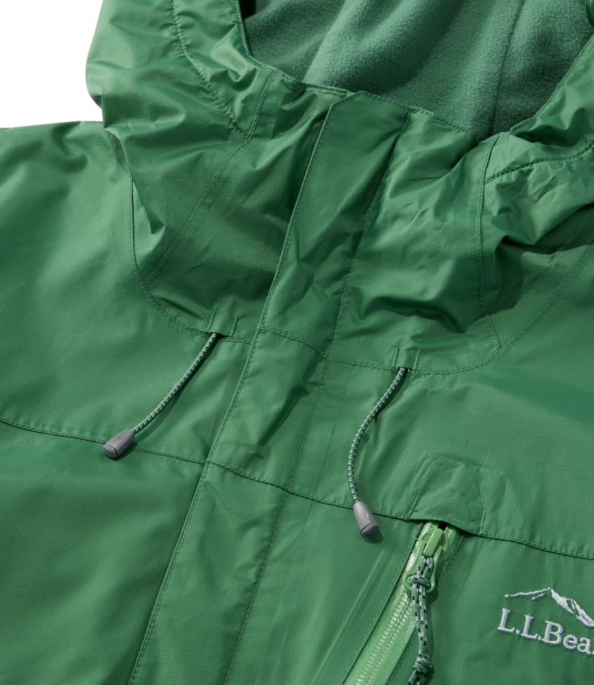 Men's Trail Model Rain Jacket, Fleece-Lined