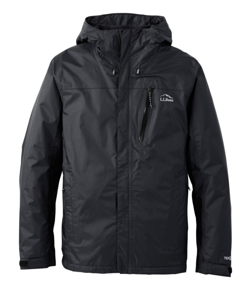 Daily Lifestyle Men s Trail Model Rain Jacket, Fleece-Lined for Everyday Wear Layering Travel and Outdoor Activities