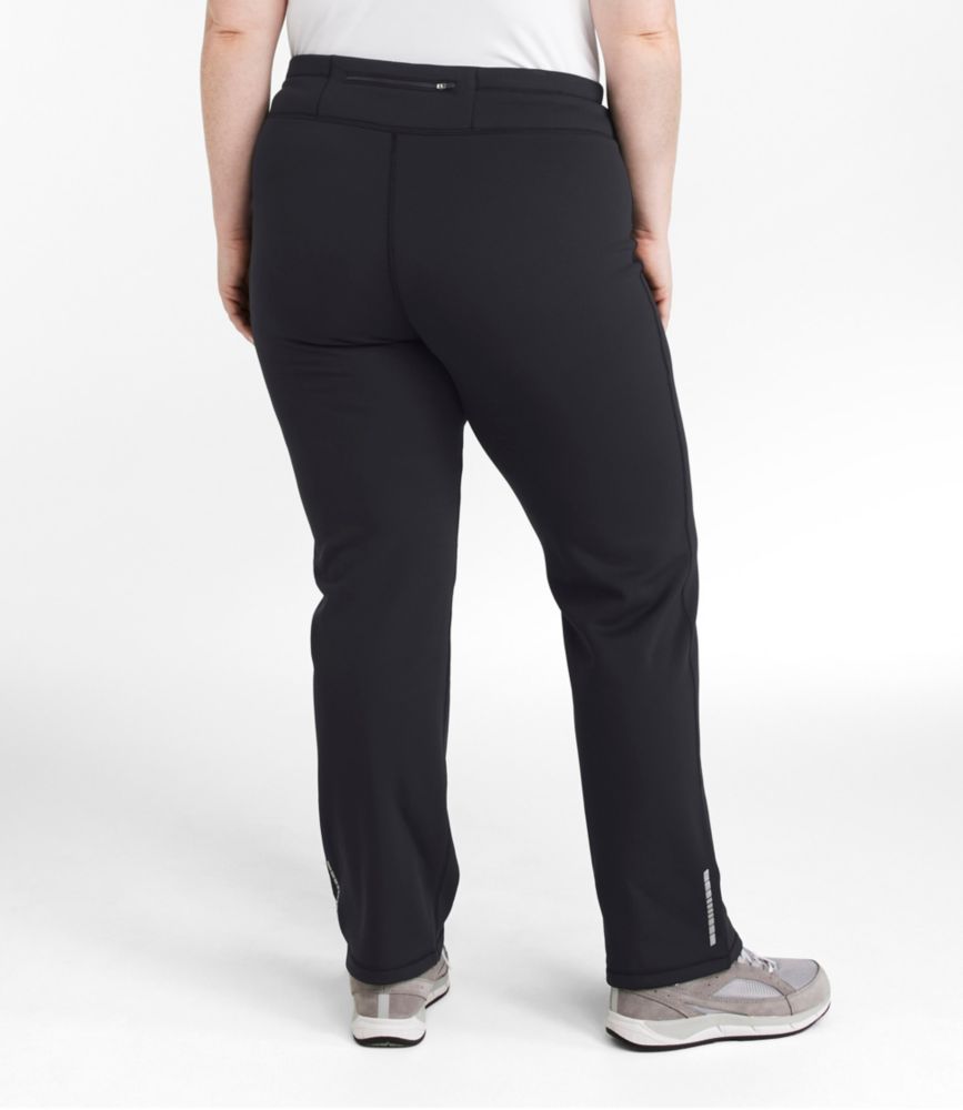 Women's PrimaLoft ThermaStretch Fleece Pants, Mid-Rise Straight-Leg