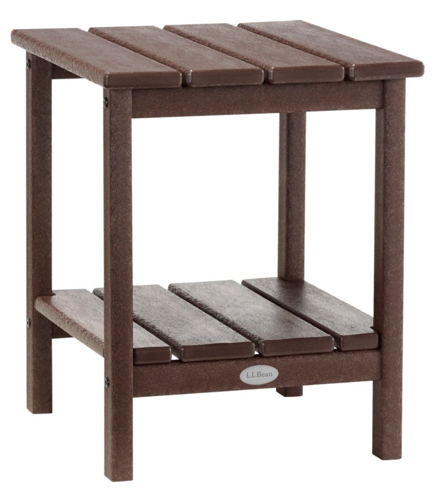 Outdoor Ready All-Weather Square Side Table for Patio Seating Outdoor Living and Home Relaxation