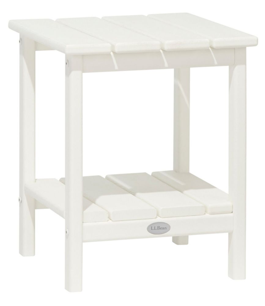 Outdoor Ready All-Weather Square Side Table for Patio Seating Outdoor Living and Home Relaxation