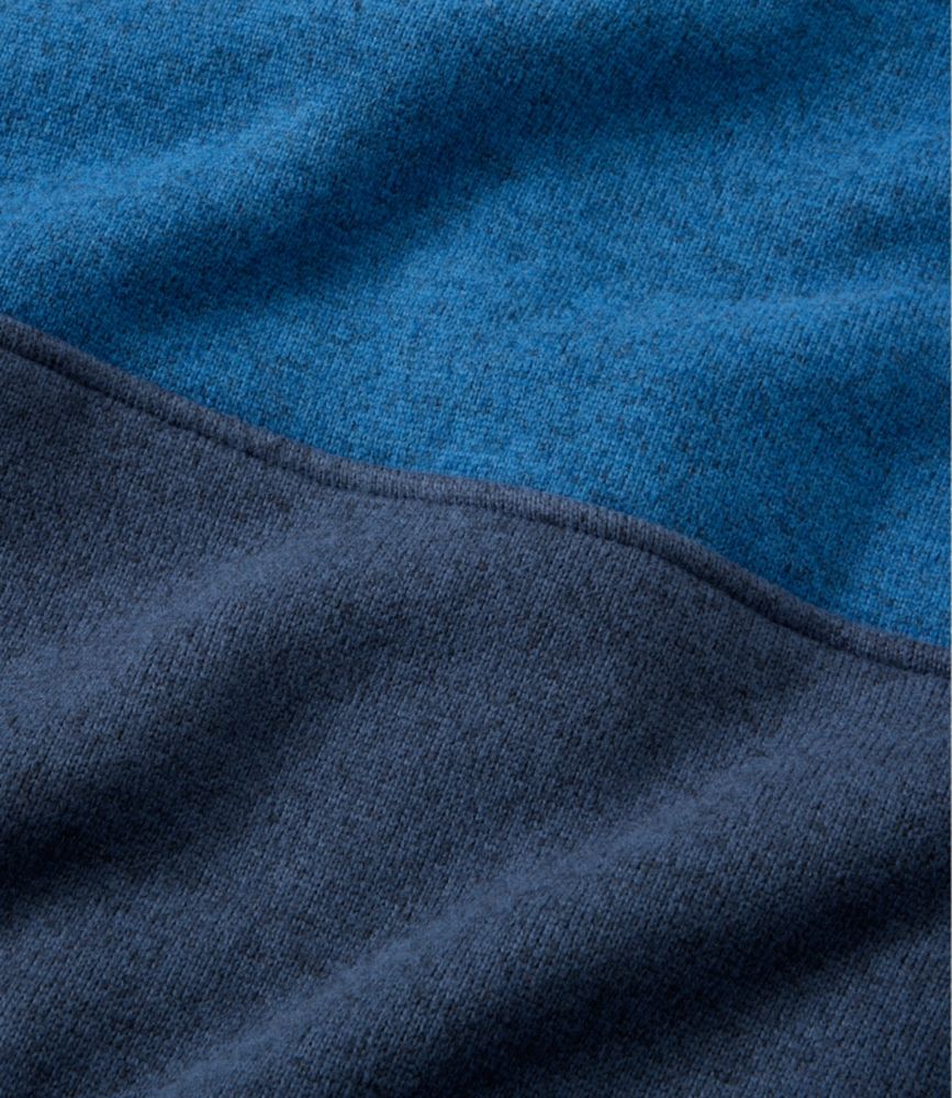 Men's L.L.Bean Sweater Fleece Pullover, Colorblock