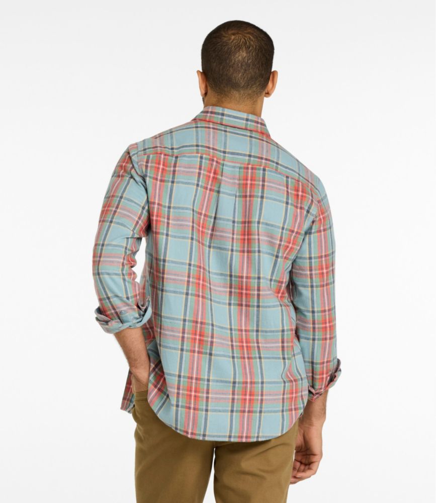 Men's Scotch Plaid Flannel Shirt, Slim Fit