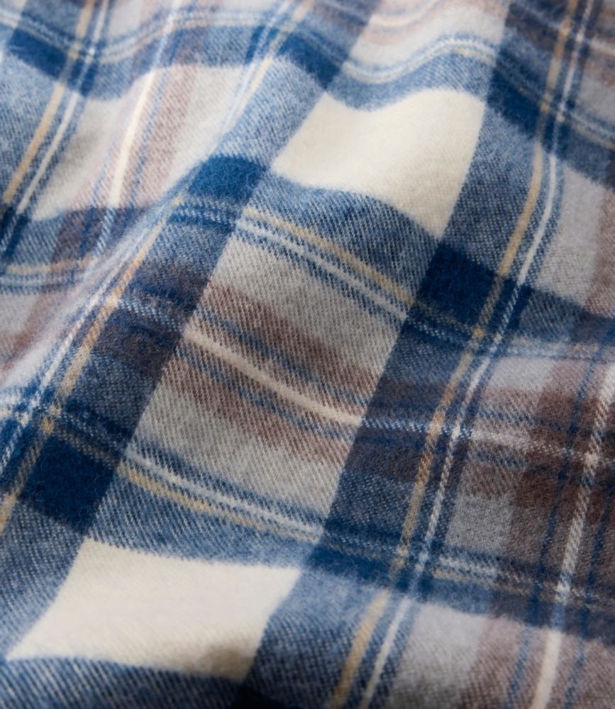 Men's Scotch Plaid Flannel Shirt, Slim Fit