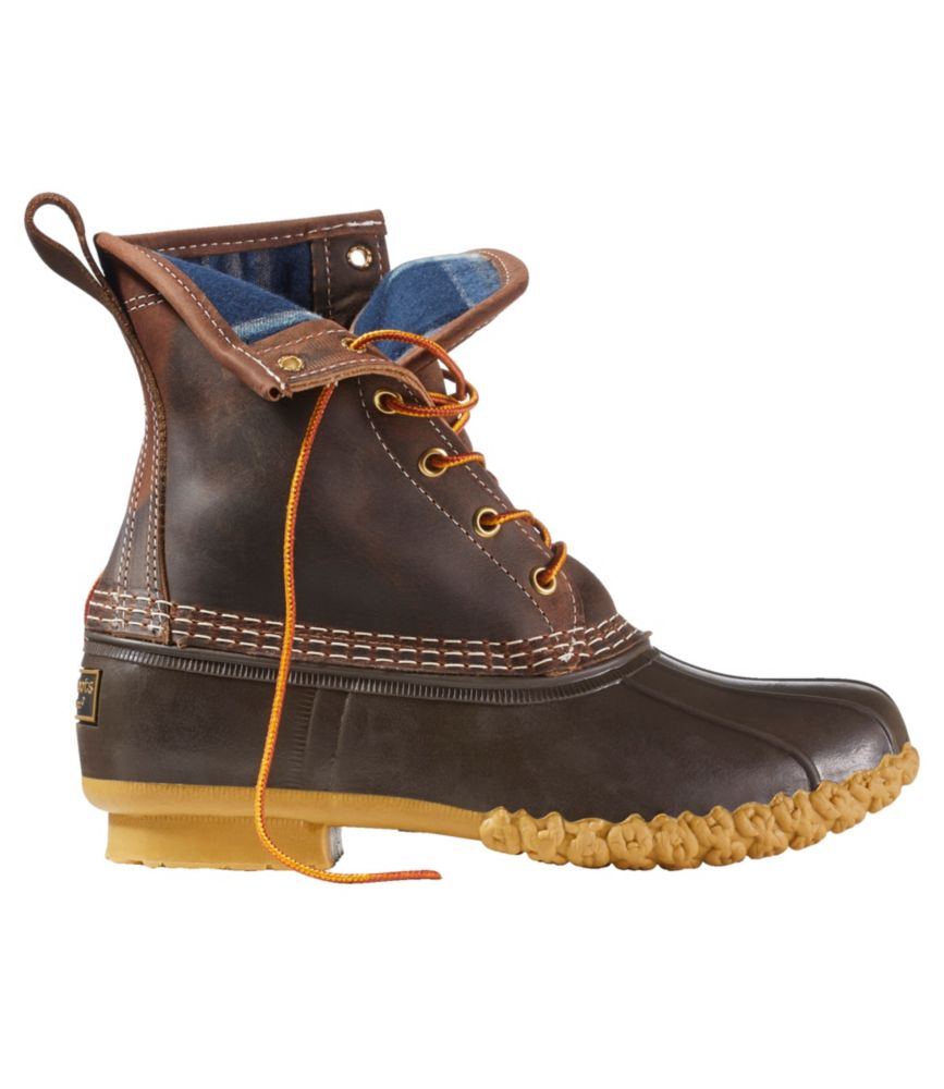 Home and Adventure Women s Bean Boots, 8 Flannel-Lined Insulated for Walking Hiking Running and Everyday Comfort