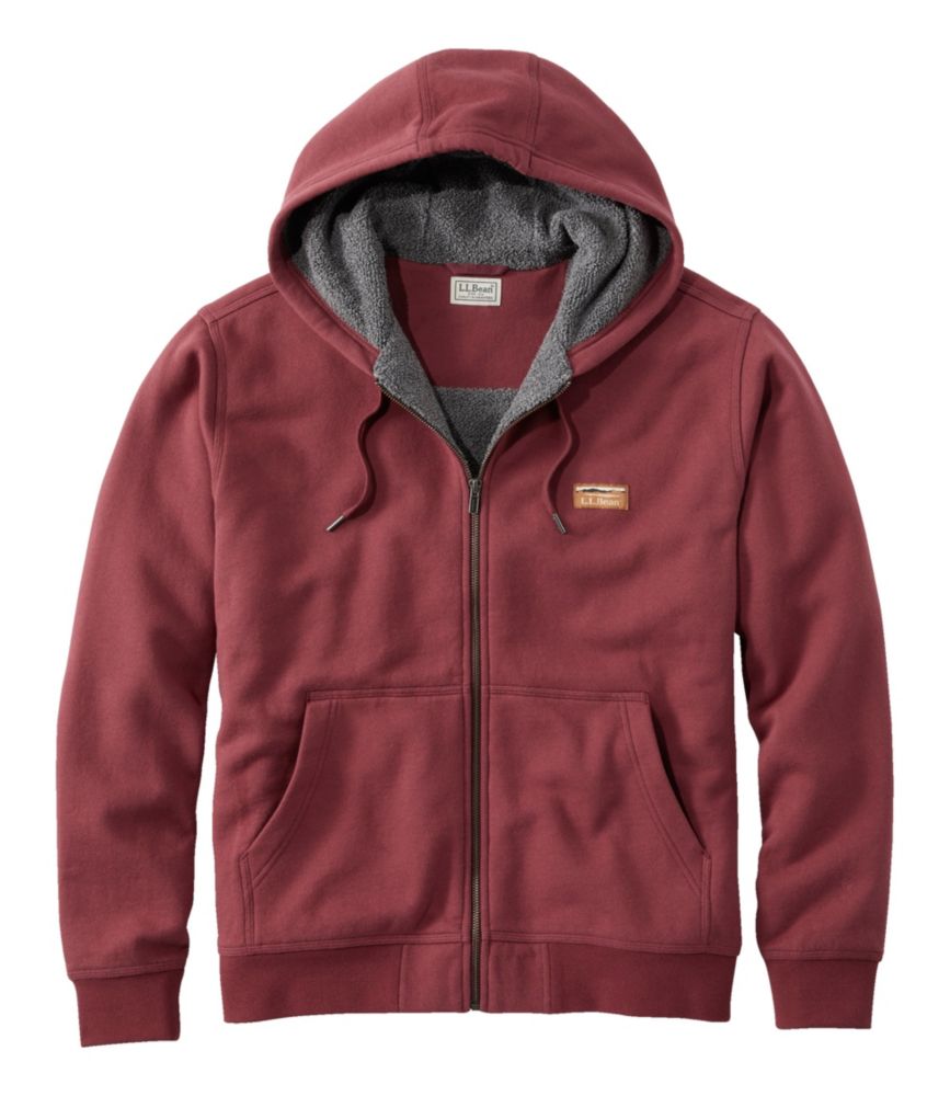 Travel and Trail Men s Katahdin Iron Works Hooded Sweatshirt, Fleece-Lined for Everyday Wear Layering Travel and Outdoor Activities