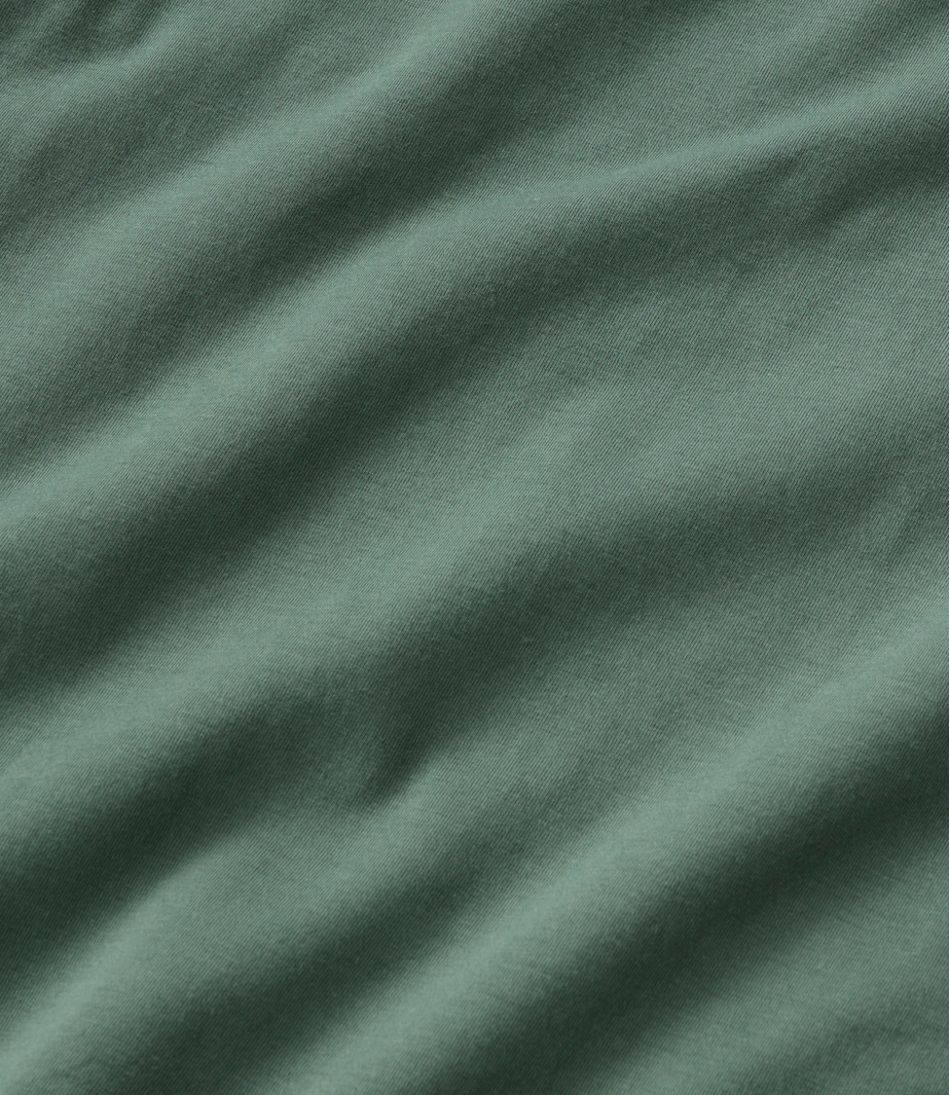Women's Soft Stretch Supima-Blend Tee, Crewneck Short-Sleeve