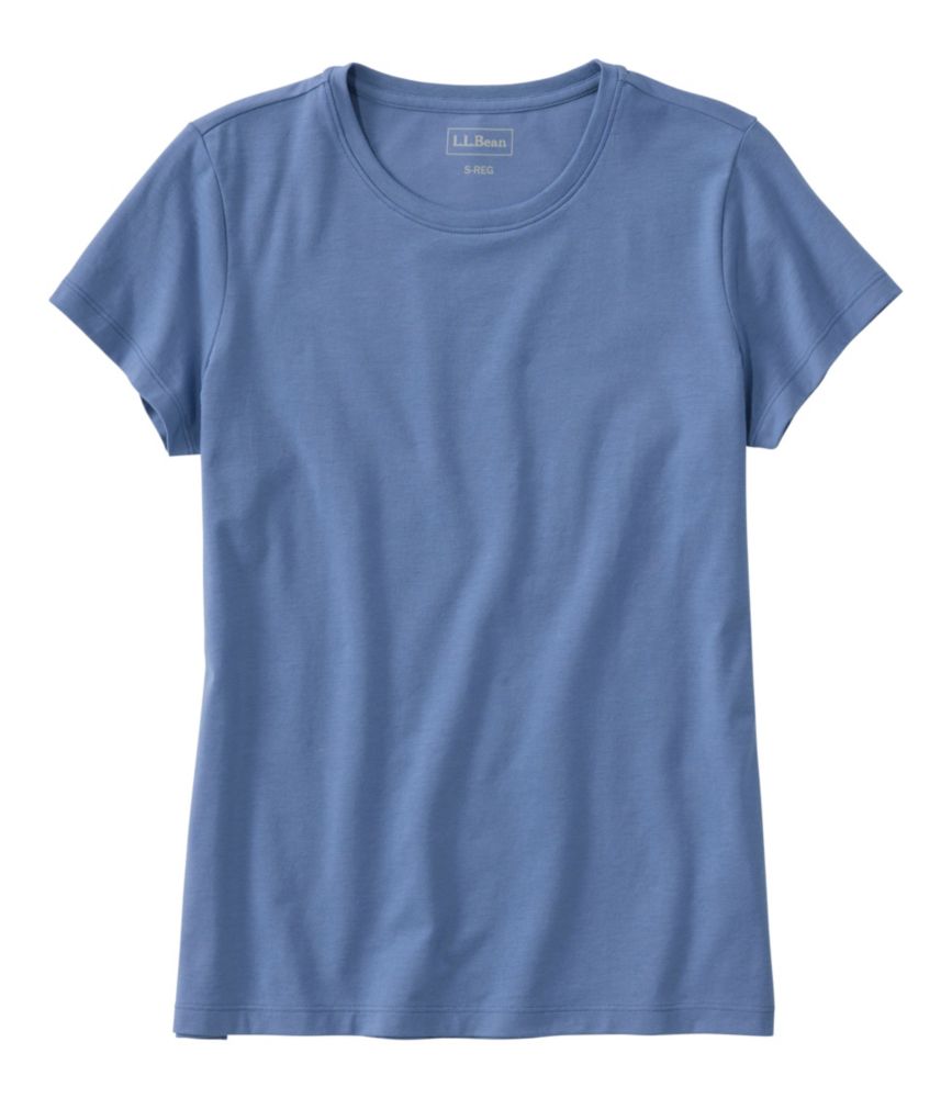 Everyday Outdoor Women s Soft Stretch Supima-Blend Tee, Crewneck Short-Sleeve for Everyday Wear Layering Travel and Outdoor Activities